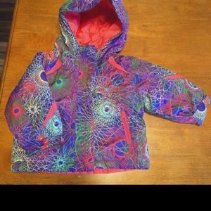 12 Months Girls Columbia Matching Snow Suit  Set